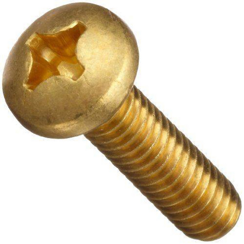 BRPMS 06-32X.750 6-32X3/4 PAN HD PHIL M/S BRASS