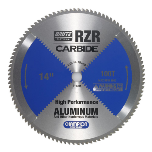 CHAMRZR-714-54-KO-NF 7-1/4X54T 5/8 KO CARBIDE CIRCULAR SAW BLADE FOR NON-FERROUS