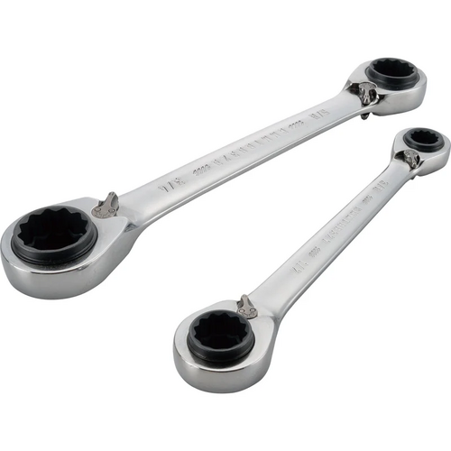 #CMMT12073 CRAFTSMAN RATCHET WRENCH SET SAE 2 PIECE WITH ARTCHETING BOX END