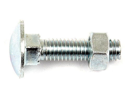 GPCB-12 GOLDPAK 1/4-20X2" CARR. BOLT W/K-NUTS