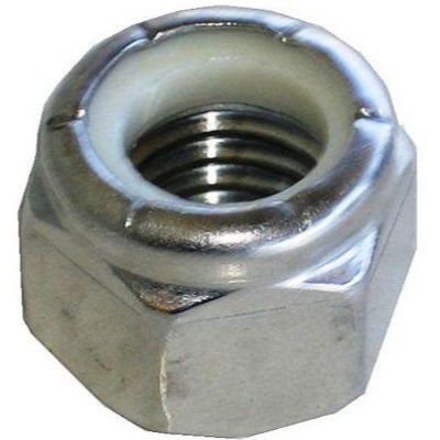 GPNLN85811-25 5/8-11 GR.8 NYLON LOCKNUT PLT (25 PER)