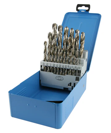 #34200L 29 PIECE DRILL SET LEFT HAND BRIGHT