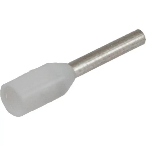 #722081 INSULATED WIRE FERRULE, WHITE 22GA .31 PIN LENGTH