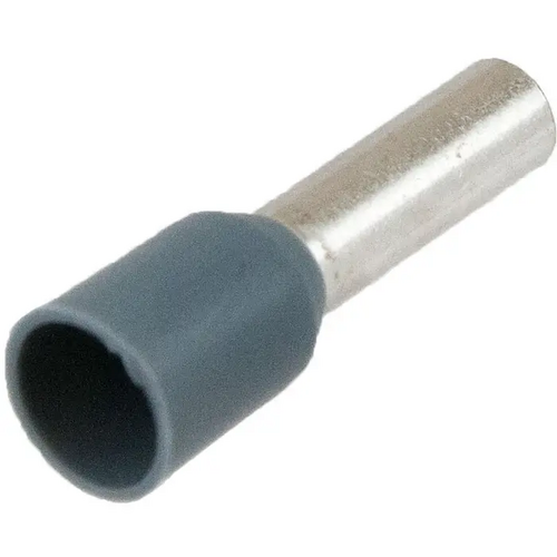 #712101 INSULATED WIRE FERRULE, GREY 12GA .39 PIN LENGTH