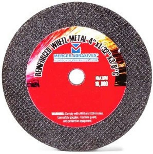 #613070 3X1/16X3/8 SMALL DIAMETER CUT-OFF WHEEL DOUBLE REINFORCED
