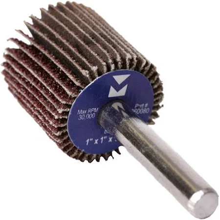 #360060 1"X1"X1/4 60 GRIT FLAP WHEEL