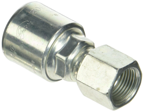 #8G-6FJX GATES FITTING #6 FEM SWIVEL 1/2 HYD CRIMP HOSE