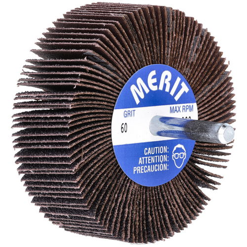 #08834137450 3"X1"X1/4" SHANK FLAP WHEEL 60 GRIT