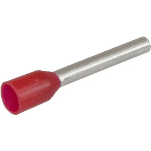#718081 INSULATED WIRE FERRULE, RED 18GA .31 PIN LENGTH