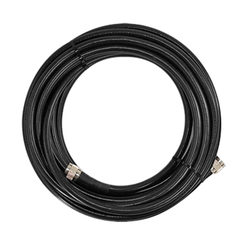 #B002QKAFCU SURECALL 100' SC-400 ULTRA LOW-LOSS COAX CABLE W/ N-MALE CONNECTORS BLK