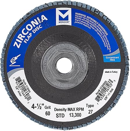 #272H060 4-1/2X5/8-11 60 GRIT FLAP DISC