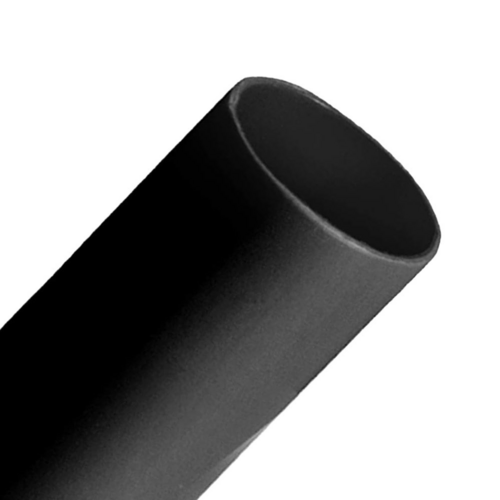HS .250X6.00 1/4X6" HEAT SHRINK TUBING BLACK POLYOLEFIN
