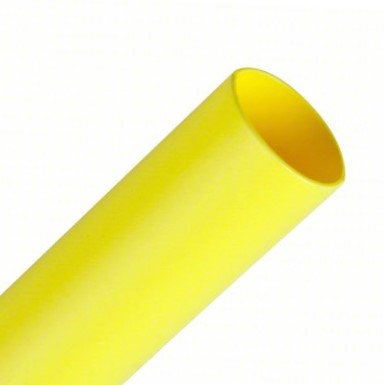 HS 106 YELLOW 12-10 GA.X6" SHRINK TUBE