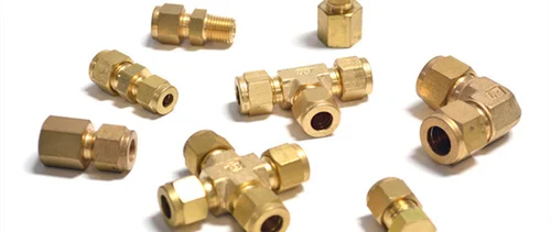 LA - BRASS PIPE ASSORTMENT MISC BRASS PIPE (PLUG, BUSHING,COUPLING, HEX NIPPLE, STREEY ELBOWS (16 ITEMS - 48PCS.)