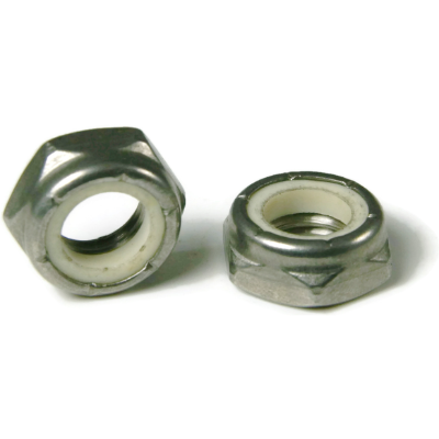 NJN .3750-16 3/8-16 NYLON JAM NUT PLT