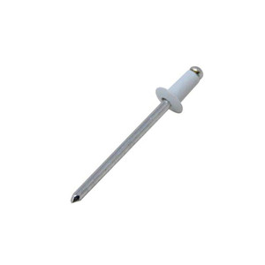 NRIV-AAP-4-05 WHT 1/8X.251-.312 ALL ALUMINUM PROTRUDING HD N RIVET WHITE