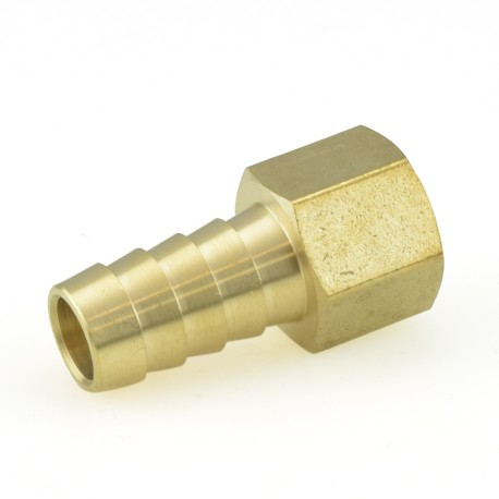 OB1566X8 1/2 BARB X 3/8 FP BRASS FITTING