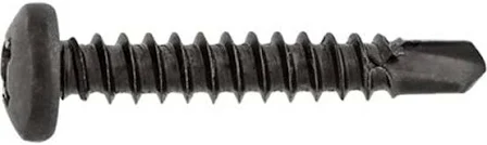 PHT 08X.750 BLK 8X3/4 PAN HD PHIL TEK SCREW BLACK