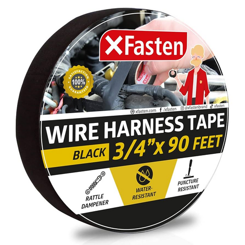 TAPE XFASTEN .75 3/4X50' HIGH TEMP WIRE HARNESS TAPE