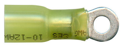 TER 1202 HS 12-10GA. #6 RING HEAT SHRINK TERMINAL