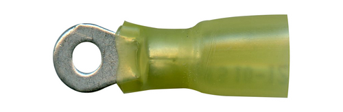 TER 1204 HS 12-10GA. #8 RING HEAT SHRINK TERMINAL