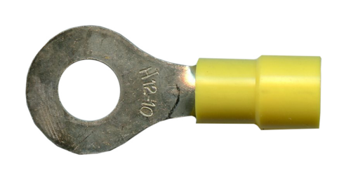 TER 1208 12-10GA. 1/4 RING TERMINAL
