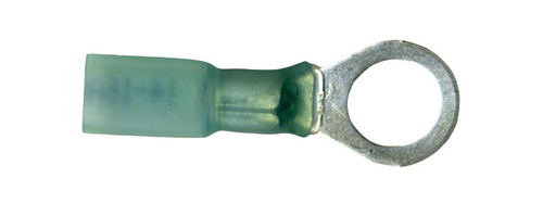 TER 1612 HS 16-14GA. 3/8 RING HEAT SHRINK TERMINAL
