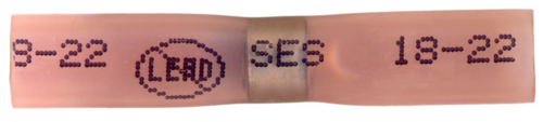 TER 2250 SS 22-GA-18GA SOLDER SHRINK BUTT CONNECTOR