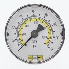 #TRFL24803 1/4 BACK MOUNT GAUGE