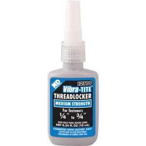 VT 12110 10ML BOTTLE BLUE MEDIUM STRENGTH THREADLOCKER VIBRA-TITE