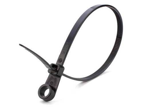 NTB 14 W/MOUNTING 14" BLACK NYLON TIE W/MOUNTING HOLE