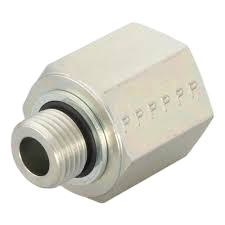 PAR#6-/8F5OG-B -6 MORB STR X 1/8 FEM. PIPE ADAPTER BRASS