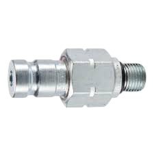 PAR#PD357 1/8 BODY X M10 MALE METRIC THREAD TEST PORT COUPLING NIPPLE