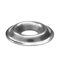 SSFINW .10 FL #10 Flanged Finishing Washer Stainless
