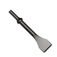 WIDE CHISEL & SCRAPER .401 SHANK 6-1/4