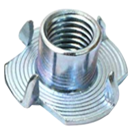 TEENUT-PLAIN STEEL 1/4-20 THRE