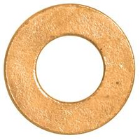 #6 FLAT WASHERS BRASS (PER LB)