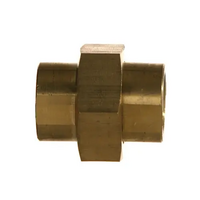 1/4 THREE PIECE PIPE UNION BRASS