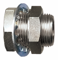 1/4 FP BULKHEAD COUPLING STEEL