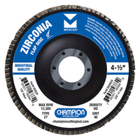 4-1/2X7/8 80 GRADE TYPE 27 FLAP DISC SD  STANDARD DENSITY