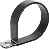 2-1/4 13/32 BOLT HOLE VINYL RUBBER CUSHION CLAMP PLT