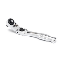 1/4 DRIVE 72 TOOTH QUICK RELEASE LOCKING FLEX SLIM HEAD RATCHET 6