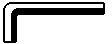 .050 HEX KEYS ALLOY 6150 SHORT ARM