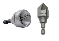 1/8-3/4 CONQUER DEBURRING CHAMFER & COUNTERSINK BIT (3MM-19MM) KIT PT 1