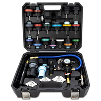 28 PC. COOLING SYSTEM PRESSURE TESTER & VACUUM REFIL KIT