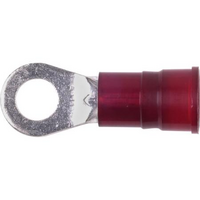 8GA #8 STUD RING NYLON TERMINAL