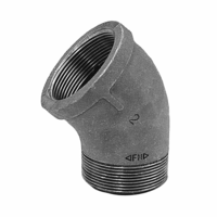 1/8 45 STREET ELBOW BLK