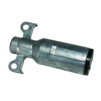 HEAVY DUTY ZINC DIE-CAST PLUG CONNECTOR WITH CABLE GUARD