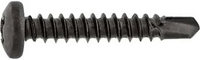 8X3/4 PAN HD PHIL TEK SCREW BLACK