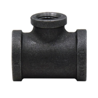 1/8 PIPE TEES BLK